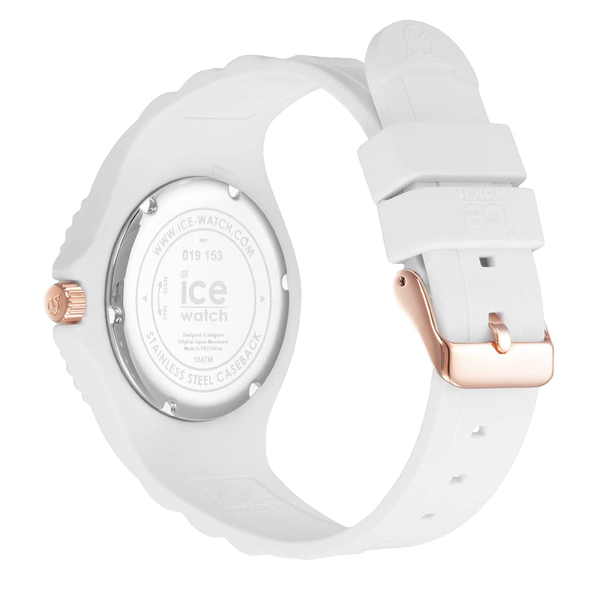 Ice-Watch - ICE generation Sunset rainbow - Reloj blanco para Mujer con Correa de silicona - 019153 (Medium)