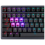 ASUS ROG Azoth - Teclado Mecanico Gaming 75%, Cubierta Metálica, Switch ROG NX Red lubricados, ABS, Kit de Lubricado, IR, BT y USB-C, Pantalla OLED, Tres Alturas y Compatible con Mac - QWERTY español