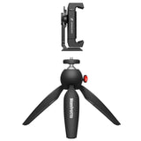 Sennheiser XS Lav Kit Móvil USB-C, Micrófono Lavalier Omnidireccional con Pinza para Smartphone y Minitrípode Manfrotto PIXI, 509259