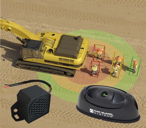 CARGUARD SYSTEMS RAV-KI - Cámara de detección de Personas con Inteligencia Artificial, Alarma del Conductor Mediante Altavoz