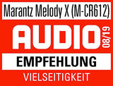 Marantz Professional, Sistema de Audio con Streamer Melody X (M-Cr612), Color Plata Oro