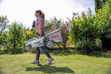 IKRA cortacésped eléctrico IERM 1638-1, 1600W, 5 Posiciones de Ajuste de Altura de Corte 30-75mm, Ancho de Corte 38cm