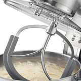 RGV Pastaprof PL10S amasadora planetaria, capacidad 10 l, doble gancho, 1500 W, 6 velocidades, color plateado, W