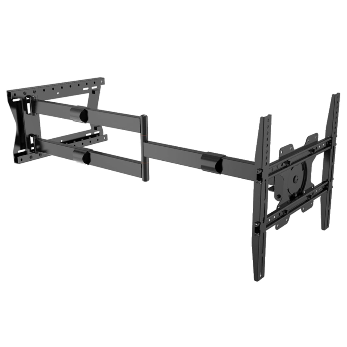 Nanook 2120 Soporte de Pared de Brazo Largo para televisores de 42 a 75 Pulgadas, Extensión Extra Larga de hasta 120 cm, Soporte de TV Que Permite Movimiento Completo, Soporta un Peso de hasta 40 kg