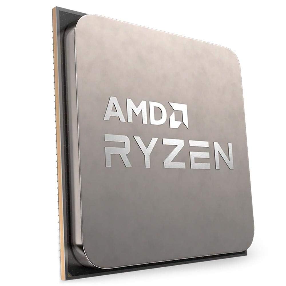 AMD Ryzen 7 5800X Procesador (8 núcleos/16 threads, 105W DTP, Socket AM4, 36 MB Caché, Reloj de aumento máx. hasta 4,7Ghz, no cooler)