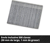 Einhell Profesional Clavadora con baterías FIXETTO 18/50 N Power X-Change (18V, 60 tiro/min, máx. 50 mm de longitud de clavo, tiro individual/en serie, incl. 500 clavos, sin batería)