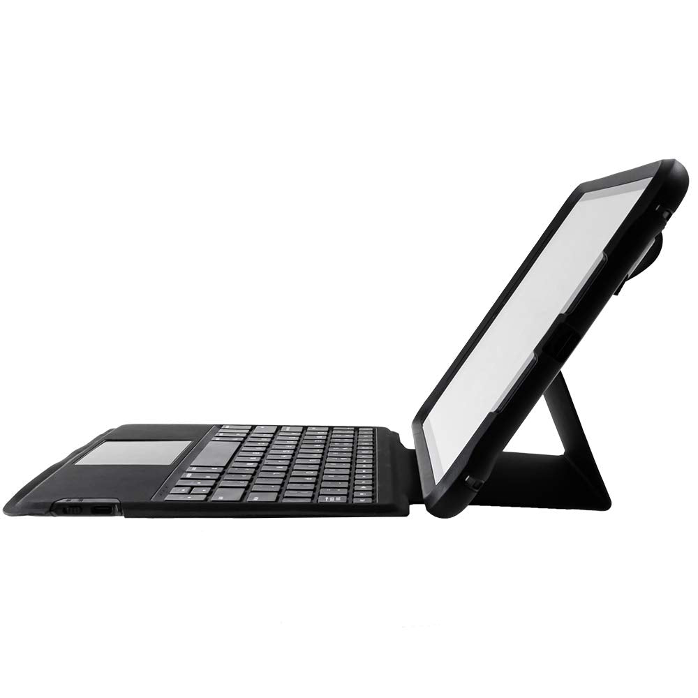 Otterbox Funda Teclado UnlmitED para iPad 10,2' (7.ª Gen / 8.ª Gen / 9.ª Gen), Resistente a caídas, con Teclado ESPAÑOL, Testeada con los Estándares Militares, Negro/Transparente, Sin Pack Retail