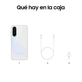 Samsung Galaxy A36 5G 128GB Teléfono Móvil, 6GB RAM, 50MP Cámara, Blanco, Garantía del Fabricante 3 Años + 1 Año Extra