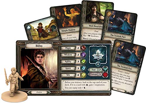 Fantasy Flight Games , Lord of the Rings: Journeys in Middle-Earth , Board Game , Ages 14+ , 1-5 Players , 60-120 Minute Playing Time