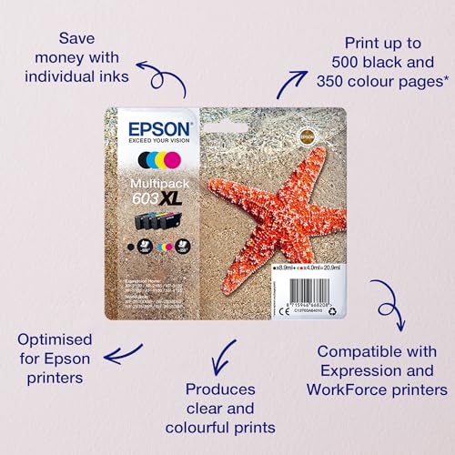 Epson 603XL cartucho multipack (4 colores)