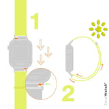 Deutsche Telekom SaveFamily SaveWatch Plus 4G Reloj Inteligente Infantil Llamada Vídeo Face ID Bandas Personalizables UltraSlim Fondos de Pantalla Música Bluetooth App Store (Ocean), Negro, Schwarz,