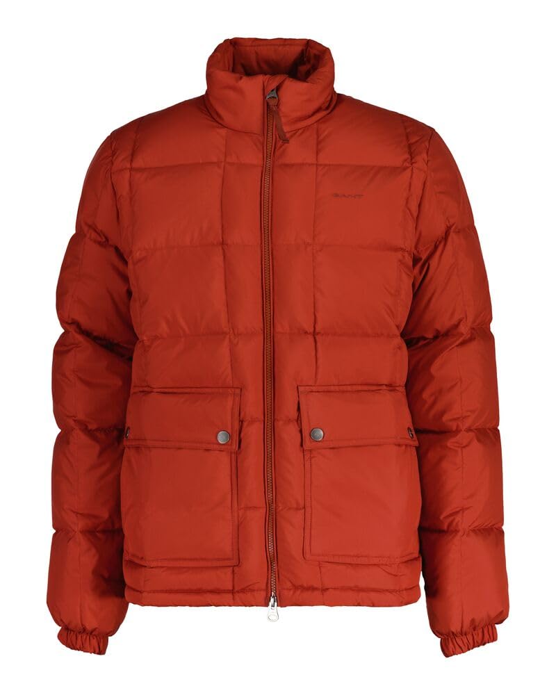 GANT Chaqueta Mid Down, Rojo Iron, XXXL Hombres