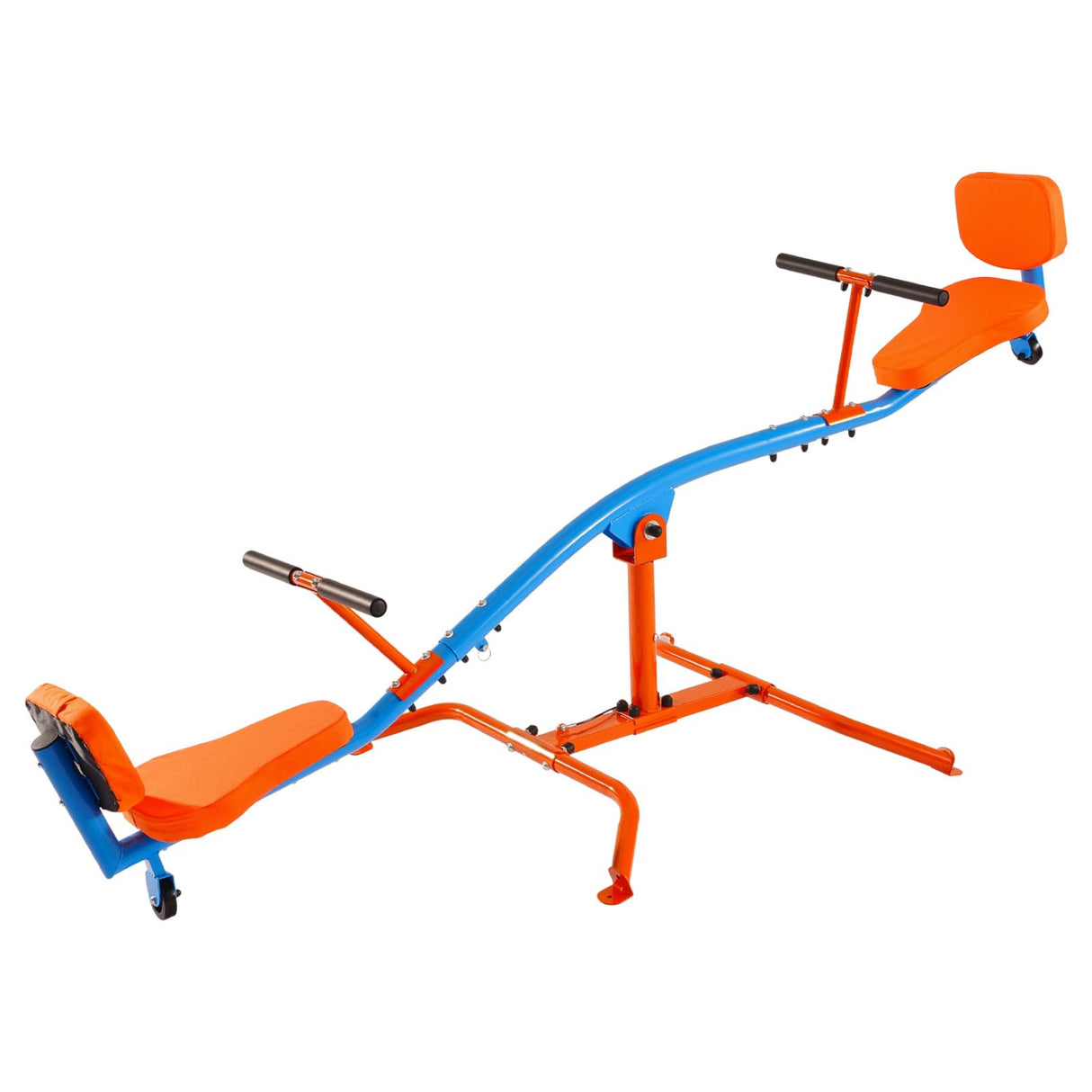 VEVOR- Balancín Infantil, Color Naranja Azul (Seesaw, 300 lbs Load)