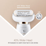 Braun Silk Epil 9 Flex 9010 - Depiladora eléctrica 3D, color blanco