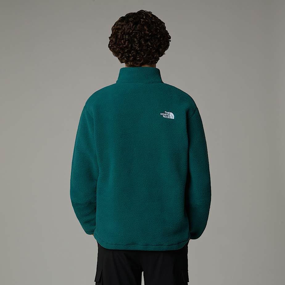 THE NORTH FACE NF0A88XR6GI M TNF FLEESKI 1/4 Zip PO Sweatshirt Hombre Deep Nori Tamaño L