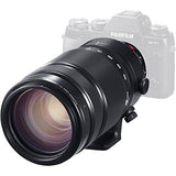 Fujifilm Fujinon XF 100 - 400 mm f/4.5 - 5.6 R OIS WR - Teleobjetivo para Fujifilm con montura X (longitud focal 100 - 400 mm, apertura f/ 4.5 - 5.6 y mínima f/22, tamaño del filtro de 77 mm), negro