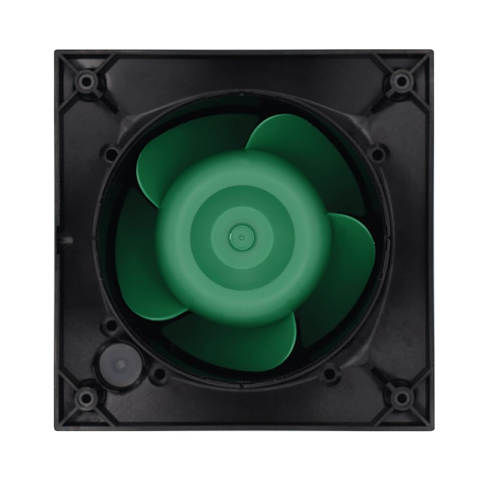 Airflow QT100 MST Extractor Baño – Silencioso 25 dB(A), Sensor Movimiento, Temporizador 15 min, 5/9W, IP45, Ingeniería Alemana, Garantía 3 Años