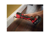 Milwaukee 2626-20 M18 - Multiherramienta orbital inalámbrica de iones de litio de 18.000 OPM con cuchillas de corte de madera y almohadilla de lijado con hojas incluidas (batería no incluida, solo
