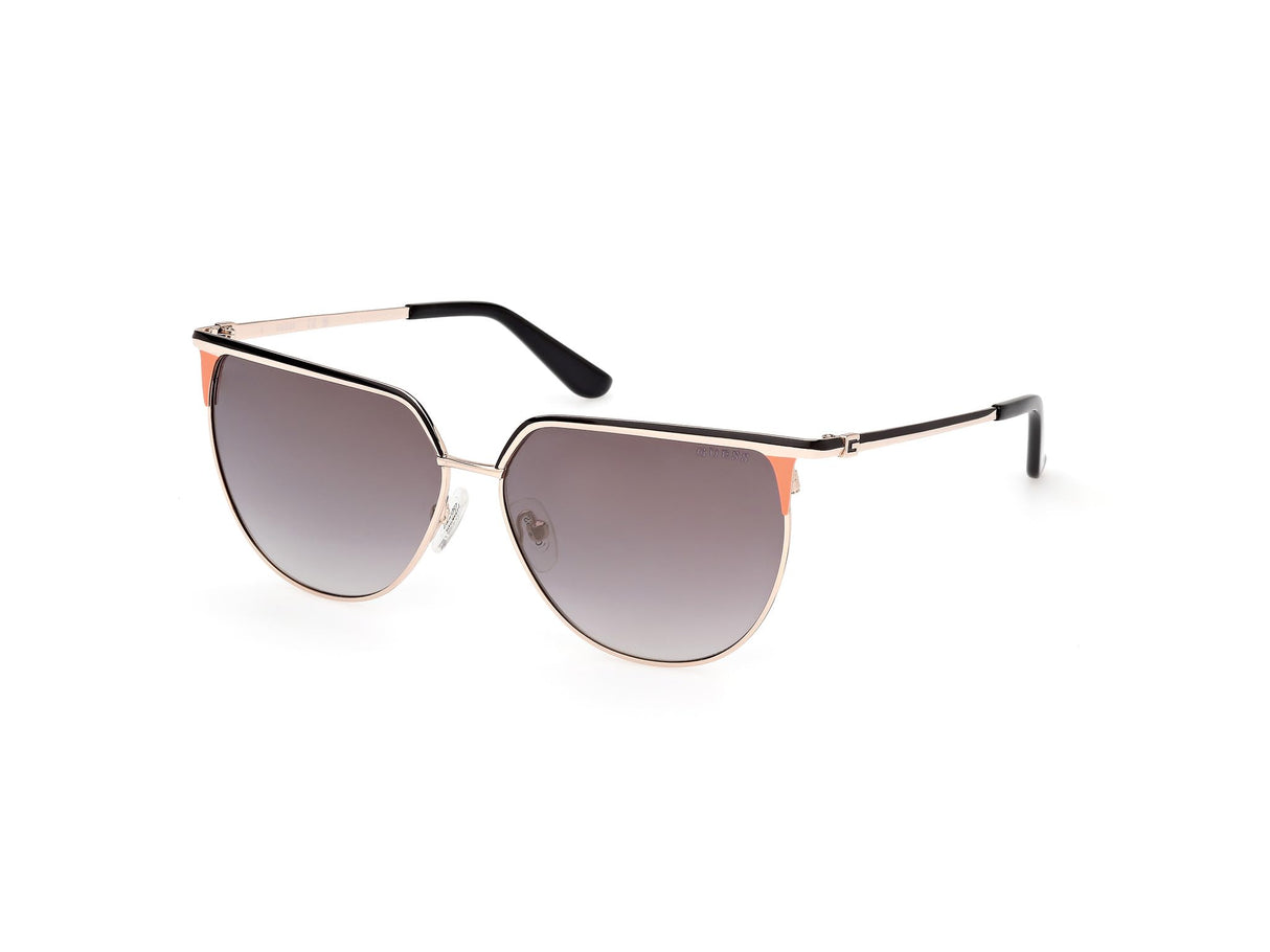 GUESS Gafas de Sol GU00132 05C shiny deep gold 58/13/140 Mujer