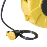 Brennenstuhl 1241221 - Decodificador de cable del carrete eléctrico automático ip44 eba eléctrico 12 1.5 m h07rn-f 3g2.5
