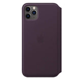 Apple Funda Leather Folio (para el iPhone 11 Pro MAX) - Berenjena