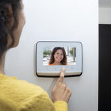 Somfy 1870997 - Monitor adicional para Videoportero V350, Videoportero de 2 hilos, Añade un segundo punto de control a tu videoportero, Pantalla táctil