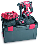 Flex CHE 18.0-EC/5.0 461768 - Juego de martillo perforador (18 V, 5 Ah, 1,7 J, velocidad de ralentí 0-1400 /min, velocidad de impacto en vacío 0-4500 /min, SDS-plus)