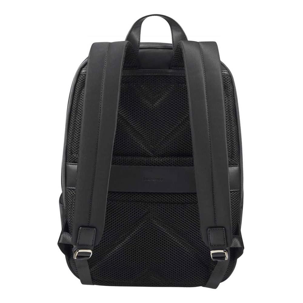 Samsonite Eco Wave - mochila para computadora portátil de 15.6 pulgadas, 43 cm, 19 L, negro (negro)