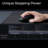 BenQ Zowie H-TR Extra Large Alfombrilla Gaming Esports, Resistente a la Humedad, Deslizamiento consistente y controlado, Base Uniforme de Goma de Alta Densidad más Suave, Bordes cosidos.