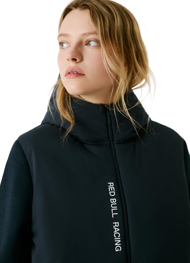 Pepe Jeans Padded Hoody Cárdigan Tipo suéter, Azul (Azul Dulwich), XS para Mujer