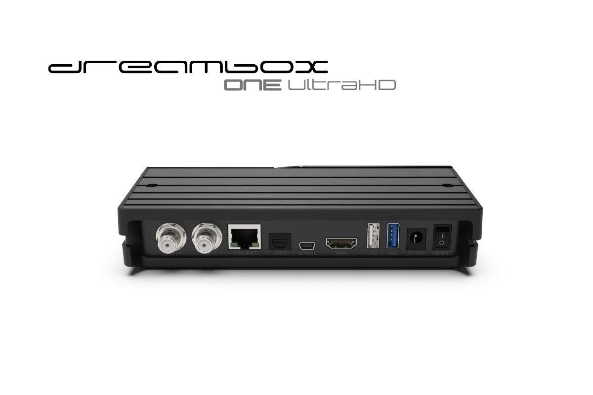 Dreambox One Ultra HD 2X DVB-S2X MIS Tuner 4K 2160p E2 Linux Dual WiFi H.265 HEVC