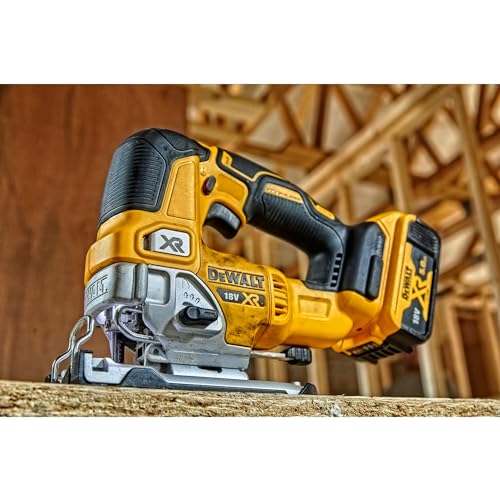 DeWalt DCS334N-XJ Sierra de Calar, sin Escobillas XR 18V, sin Cargador/Batería