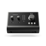 Audient Interfaz de audio Audient iD14 MKII, 2 preamplificadores de micrófono clase a (Interfaz de audio de alto rendimiento, USB-C, mezcla de monitores y función de panorámica de monitores) negro