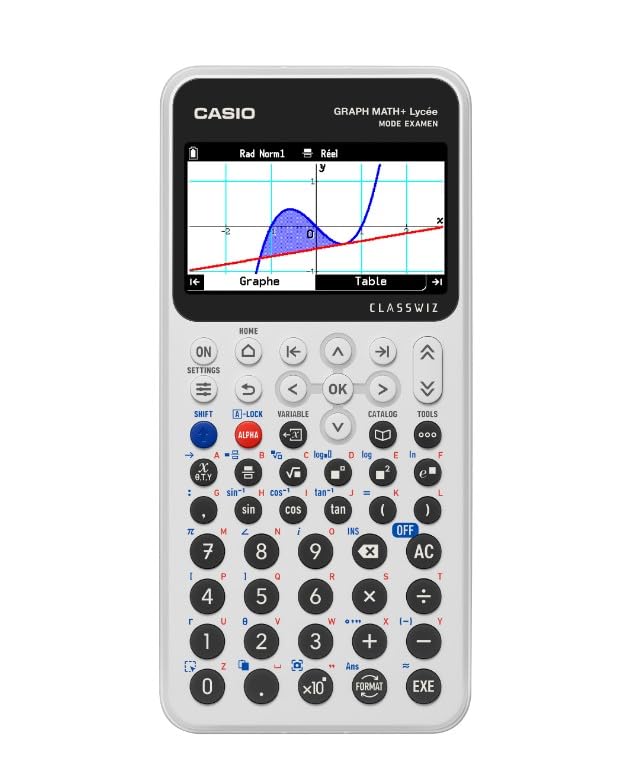 Calculatrice scientifique Casio Graph Math Plus Blanc