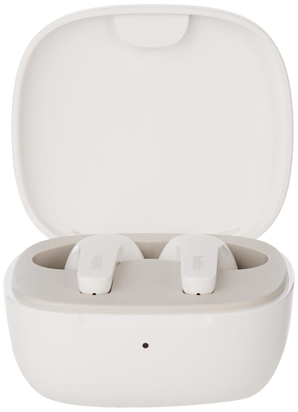 Belkin Auriculares inalámbricos True Wireless SOUNDFORM Flow con cancelación Activa del Ruido, Bluetooth, Carga inalámbrica, Resistencia IPX5, 31 Horas de batería, iPhone, Galaxy y Pixel, Blancos