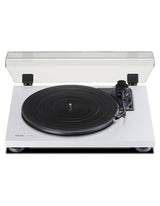 Teac TN-180BT-A3 Giradiscos con salida Bluetooth (transmisión por correa, 33/45/78 rpm, preamplificador de fono integrado, carcasa de MDF de alta densidad) Blanco