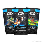 Fantasy Flight Games Asmodee FFG Star Wars Unlimited Juego Coleccionables Leyendas de la Fuerza, 24 Sobres de 16 Cartas, TCG a Partir de 12 Años, para 2 Jugadores, Español, Multicolor SWH0502ES