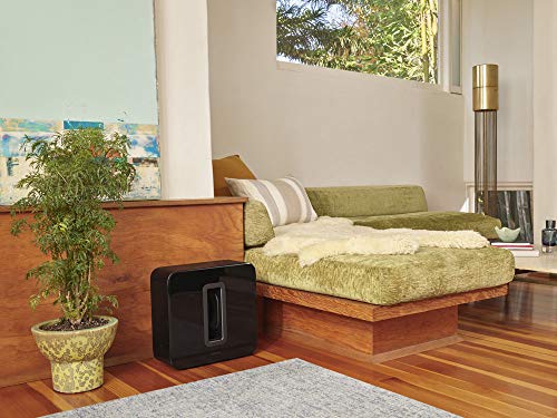 Sonos Sub (Gen 3) El subwoofer inalámbrico para Graves Profundos. Escuche y Sienta la Diferencia Cuando se conecte Compatible con Cualquier Sistema Sonos. Negro