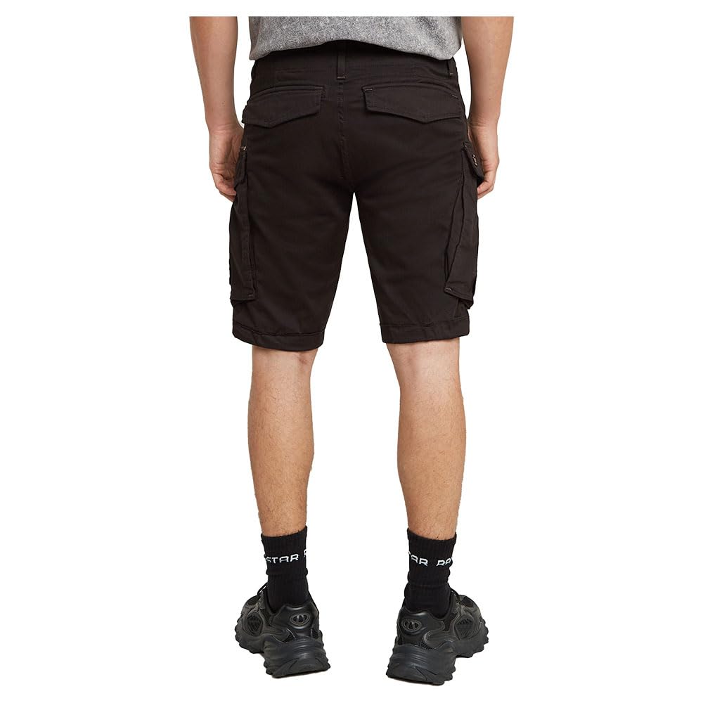 G-Star para Hombre Shorts Rovic Zip Regular, Negro (dk Black D26214-5126-6484), 36