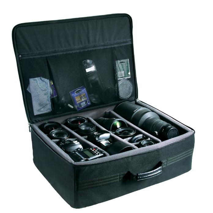VANGUARD Divider Bag 53 - Organizador Maleta Blanda fotográfica para cámaras y Objetivos