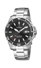 Festina Reloj Hombre F20531/3 Automatico Caja de Acero Inoxidable 316l Plateado Correa de Acero Inoxidable 316l Plateado
