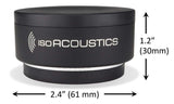 IsoAcoustics ISO-Puck Series aisladores (ISO-Puck, Paquete de 2)