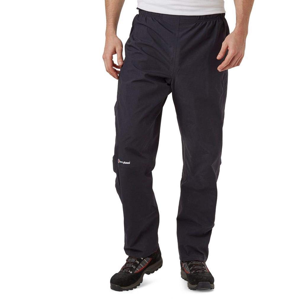Berghaus 422077BP6 Pantalones para Caminar, Hombre, Black/Black, XL