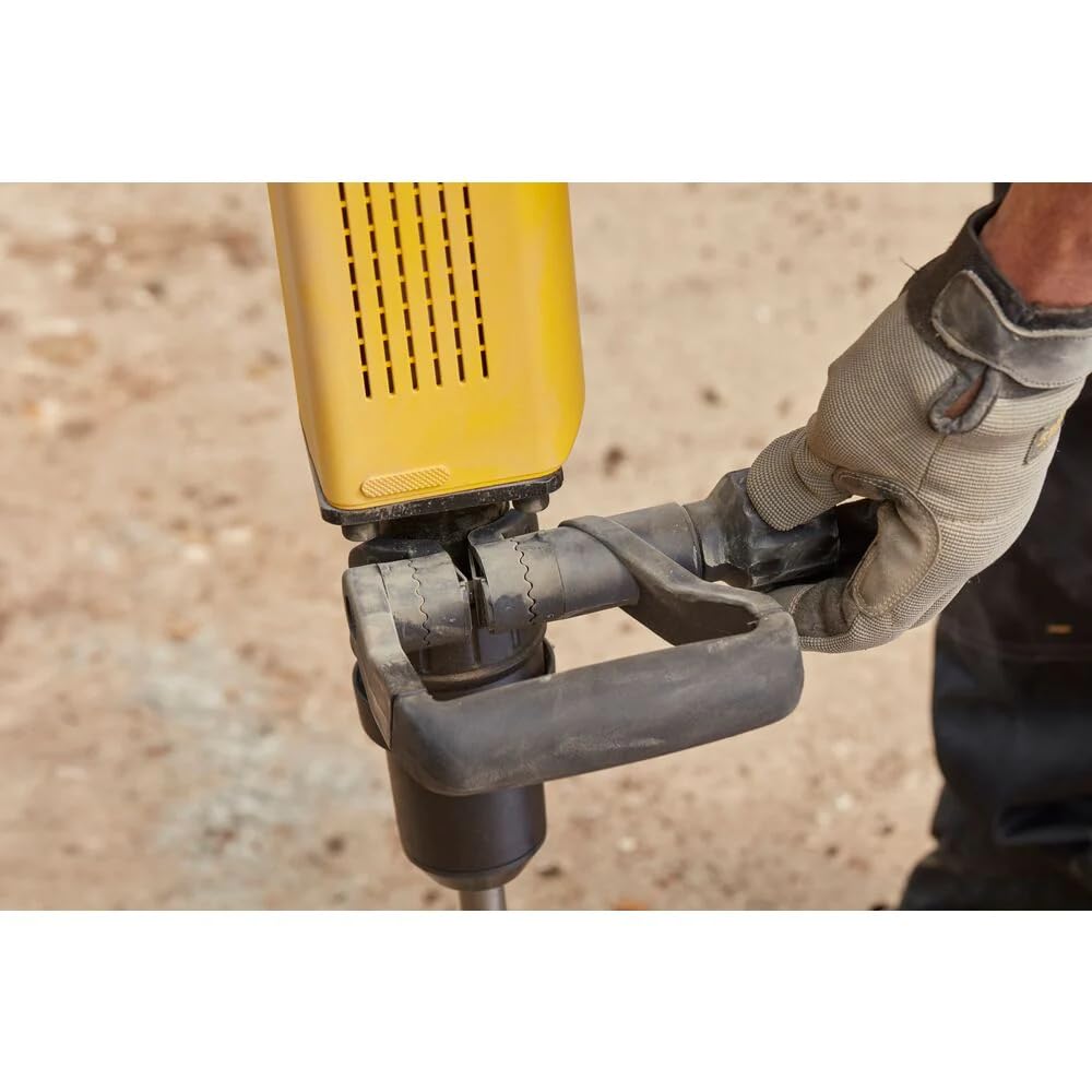 STANLEY FATMAX Martillo Demoledor SDS-MAX 10Kg 1.600W, Energía de Impacto 5-15J, Control de Velocidad, Empuñadura Engomada, Incluye Maletín - SFMEH230K-QS