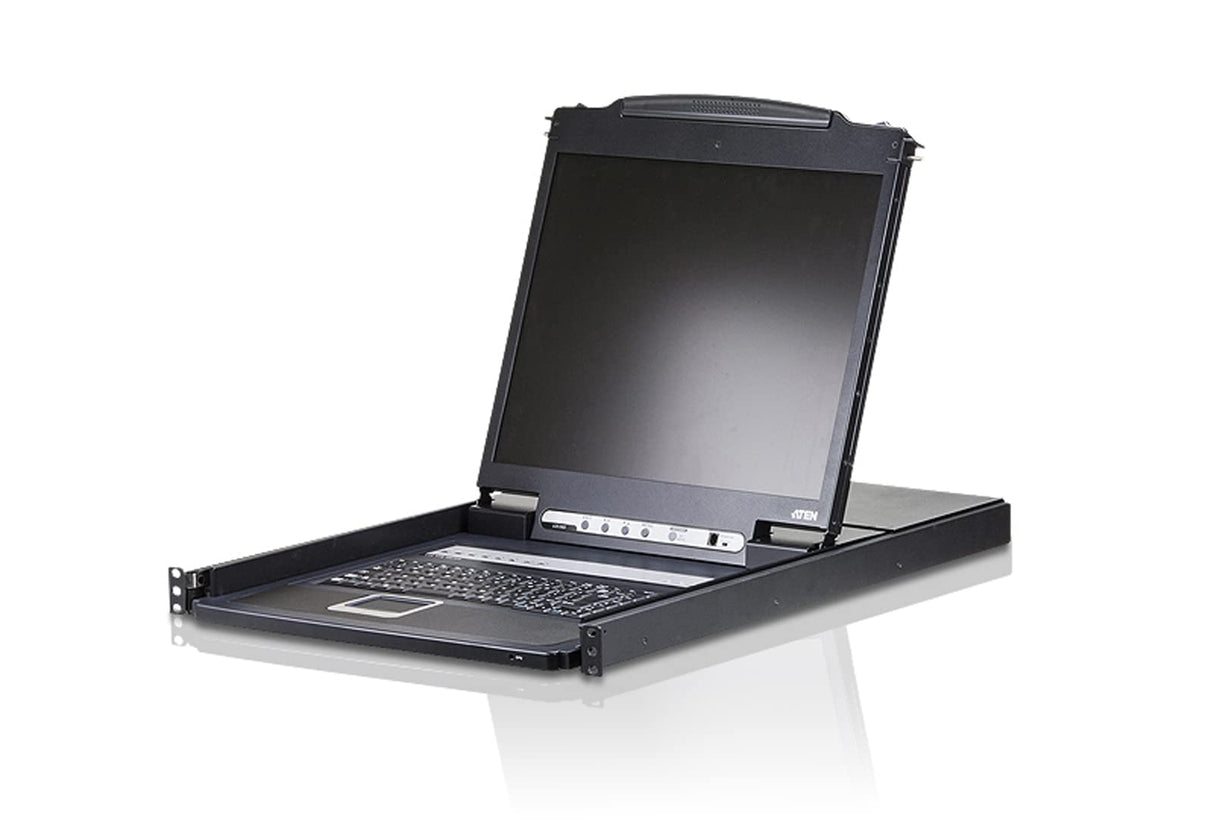 Aten cl1308 N D Conmutador KVM (48 cm, TFT, VGA, USB PS/2, 8 Puertos, disposición de Teclado)
