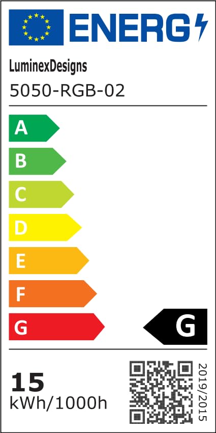 LuminexDesigns Pack de 2 Lámparas de Pie LED RGB 150cm – Luces de Esquina Regulables con Mando a Distancia, Control Alexa, Iluminación Decorativa para Salón, Dormitorio o Zona Gaming