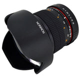 Rokinon Lente Ultra Ancha FE14M-C de 14 mm F2.8 para Canon (Negro)