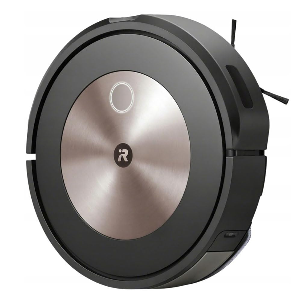 iRobot Roomba Combo j5 Robot Aspirador y friegasuelos, Sensores detección Suciedad, Ideal Mascotas, Mapeo avanzado, Detecta y Evita Objetos, Recarga y reanuda el Trabajo, Control por Voz y App