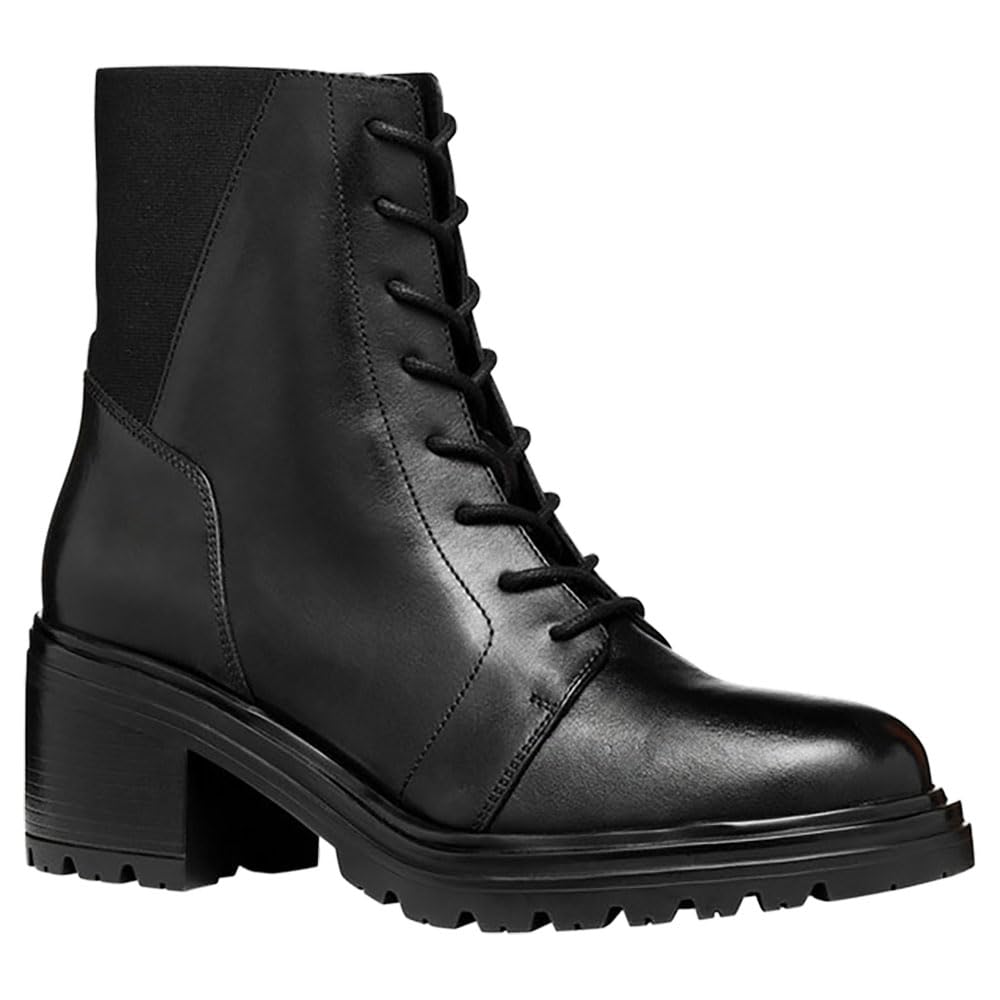 Geox D Damiana C, Botín Mujer, Black, 37.5 EU