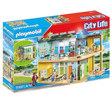 PLAYMOBIL City Life 71327 Colegio, Edificio Escolar sin barreras con Ascensor, Juguetes para niños a Partir de 4 años
